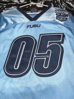 Fubu Jersey #05 XXL SPORT Champions League Large Baby Blue/Navy