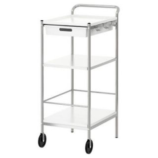 New IKEA BYGEL Kitchen or Multi Use Utility Cart Island Organizer