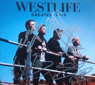 WESTLIFE   GREATEST HITS   RARE FULLY SIGNED LIMITED EDITION WITH 