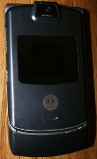 Motorola V3c V3 Razr Gray Verizon Cell Phone Fair Used Bluetooth 911 
