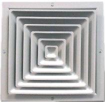   SDD 3S 10X10 10x10 3 Way Square Ceiling Directional Diffuser   White