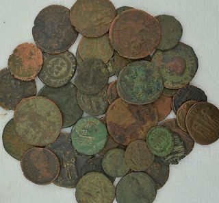 QUALITY UNCLEANED ROMAN COINS ★ LOT OF 50 ★ ANCIENT COINS ★ ROME 