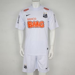12 13 Santos home jersey with short