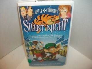 Buster & Chaunceys Silent Night Christmas   VHS kids Cartoon video 