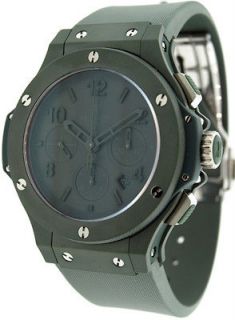   Bang Chronograph 44mm Green, Ceramic, Automatic Watch, MSRP $18,300