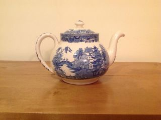 Antique English W.Ridgway Marked c1832 Teapot