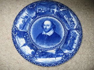 SHAKESPEARE 10 ROWLAND & MARSELLUS BLUE PLATE RP NO 425264