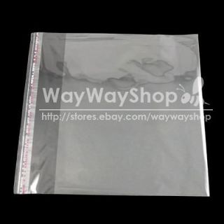 50 pcs CD Box Jewel Disc Case Holder Storage Plastic Wrap Sleeves 