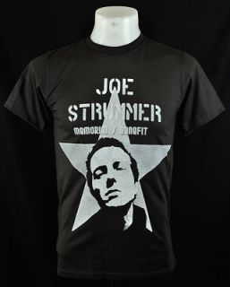Dark Joe Strummer The Clash Punk Rock Tee T Shirt Sz XL
