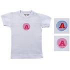 Personalized T Shirt Monogram Letter, Hudson Baby