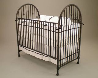 CHELSEA IRON CRIB W/ STATIONARY SIDES USA Made by Hand