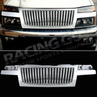  CHEVY COLORADO VERTICAL CHROME GRILL GRILLE (Fits Chevrolet Colorado
