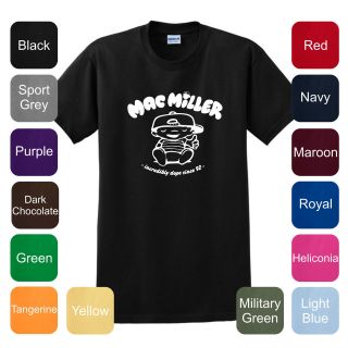 Mac Miller T Shirt Dope Knock Wiz Swag Weezy Drake Hip Hop Gang YMCMB 