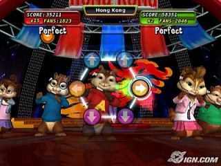 Alvin and The Chipmunks The Squeakquel Wii, 2009