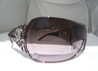 Chopard SCH 809 S 0K01 Sunglasses Glasses Brown Crystal Authentic Free 