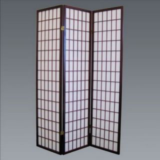 Panel Wood Shoji Room Divider Screen Oriental