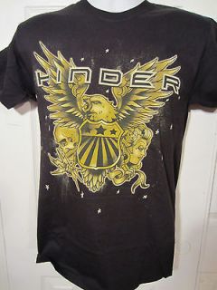 HOT TOPIC Hinder Rock Band EAGLE T shirt Size Small NWOT