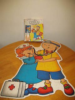 Caillou Huge Pal Size Puzzle With Rosie 46 Extra Thick Pieces Cinar