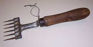 Antique Gilchrist No. 50 Wood Handled Ice Chipper Tool 9 OLD