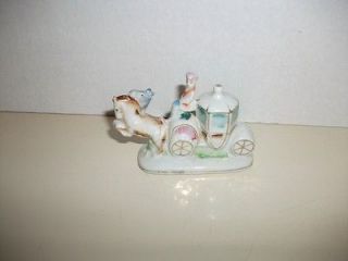 Occupied Japan Cinderella Horse & Carriage Figurine