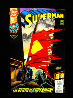 Superman #75 Death of Superman NON CGC Unread Copy Straight from 