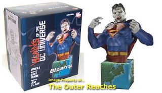 DC Direct Heroes of the DC Universe Superman Villain BIZARRO BUST 