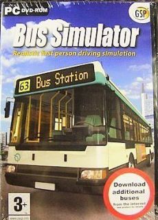 BUS SIMULATOR ( PC GAME ) NEW XP*****