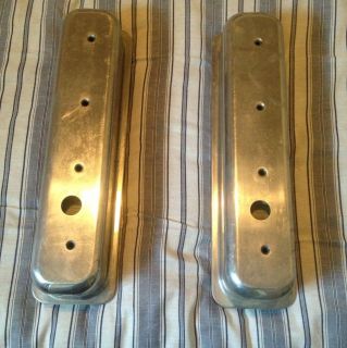 Sbc Tall Aluminum Valve Covers With Bolts 302, 305, 327, 350 Chevy