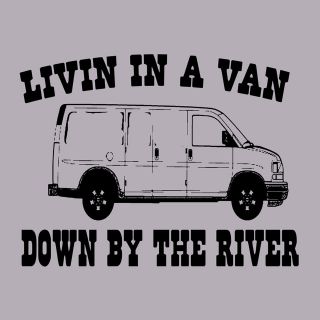 Chris Farley inspired Livin in a van funny T Shirt SNL