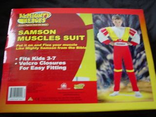NEW Heros Muscles suit costume 1 piece size 3 7