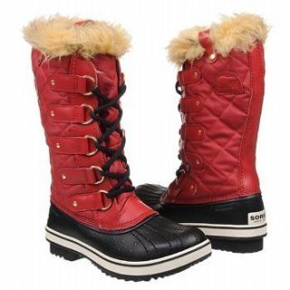 Womens Sorel Tofino CVS Winter Snow Boots Chili Pepper/Black Sz 6 7 8 
