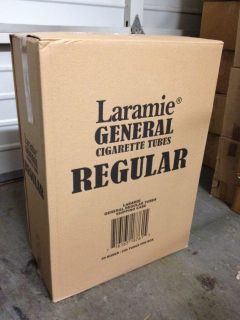 10000 Laramie regular empty cigarette filter tubes king size 50 boxes 