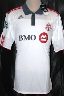 NWT ADIDAS MENS PERFORMANCE SOCCER MLS OFFICIAL TORONTO FC JERSEY 
