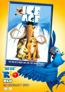 Ice Age DVD, 2011, Rio Face Plate Packaging