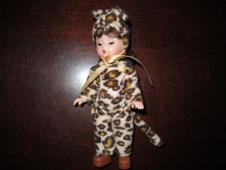 Madame Alexander McDonalds Happy Meal toy Girl doll Halloween Leopard 