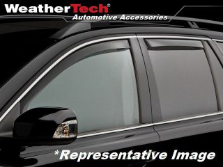 WeatherTech® Side Window Deflectors   2008 2012   Volvo XC70 (Fits 