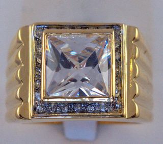   Russian formula ring PROFESSIONAL CLASS 18K GOLD overlay size 14