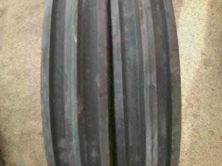 TWO 500X15,500 15,5.00X15,5.00 15 JOHN DEERE 3 Rib Farm Tractor Tires 