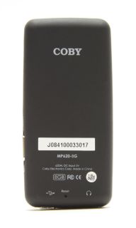 Coby MP620 8 GB Digital Media Player