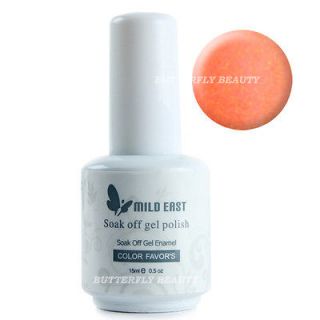 New Nail Art Soak Off Candy Color Polish UV Glitter Gel UV Lamp Tips 