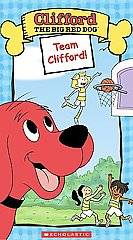 Clifford the Big Red Dog   Team Clifford VHS, 2004