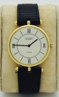 Van Cleef & Arpels 18K Yellow Gold Mechanical Watch
