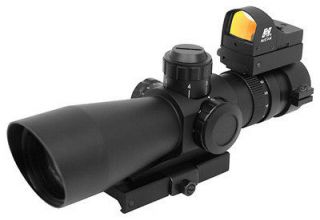 Mark III Tactical P4 Sniper 3 9X42/Scope Adapter Mount/Red Dot Combo 