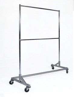   Duty Commercial Retail Display Clothes Garment Clothing Rack CR 02ZAll