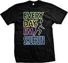   Shufflin Womens T Shirts LMFAO Party Rock Anthem Clubbing Music Tee