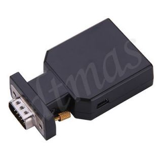 Mini VGA to Digital HDMI Converter Adapter Cable for TV