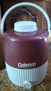 Coleman 2 gallon SteelBelted Beverage Dispenser Thermal Cooler Camping 