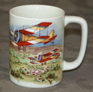 OTAGIRI Biplane Airplane Coffee Cup Mug Bi Plane Plane Japan Flying 
