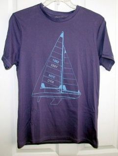 NWT KENNETH COLE S/S T SHIRT SAILBOAT $40
