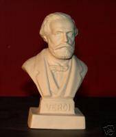 NEW Halbe Verdi Composer Head Statue Bust 5 Ships Fast